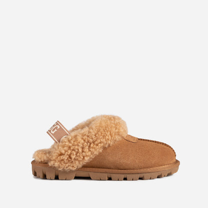 Ugg Coquette Curly Slipper (Elastic Backstrap)-LADIES UGG-PEROZ Accessories