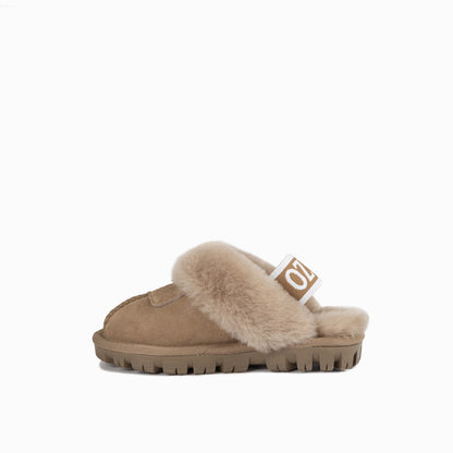 Ugg Kids Coquette Slipper (Elastic Backstrap)( Water Resistant)-Slippers-PEROZ Accessories