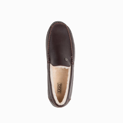 Ugg Mens Ryan Plain Moccasin-Loafers &amp; Moccasins-PEROZ Accessories