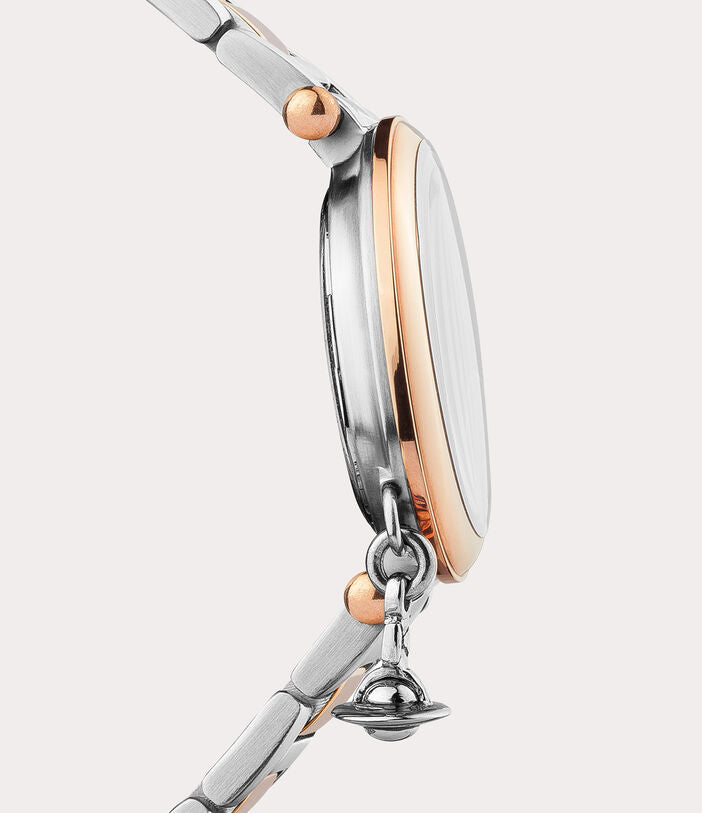 Vivienne Westwood Orb Watch Rose Gold Two Tone-PEROZ Accessories
