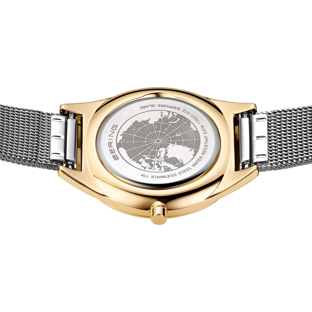 Bering Ladies Ultra Slim Silver Watch-PEROZ Accessories