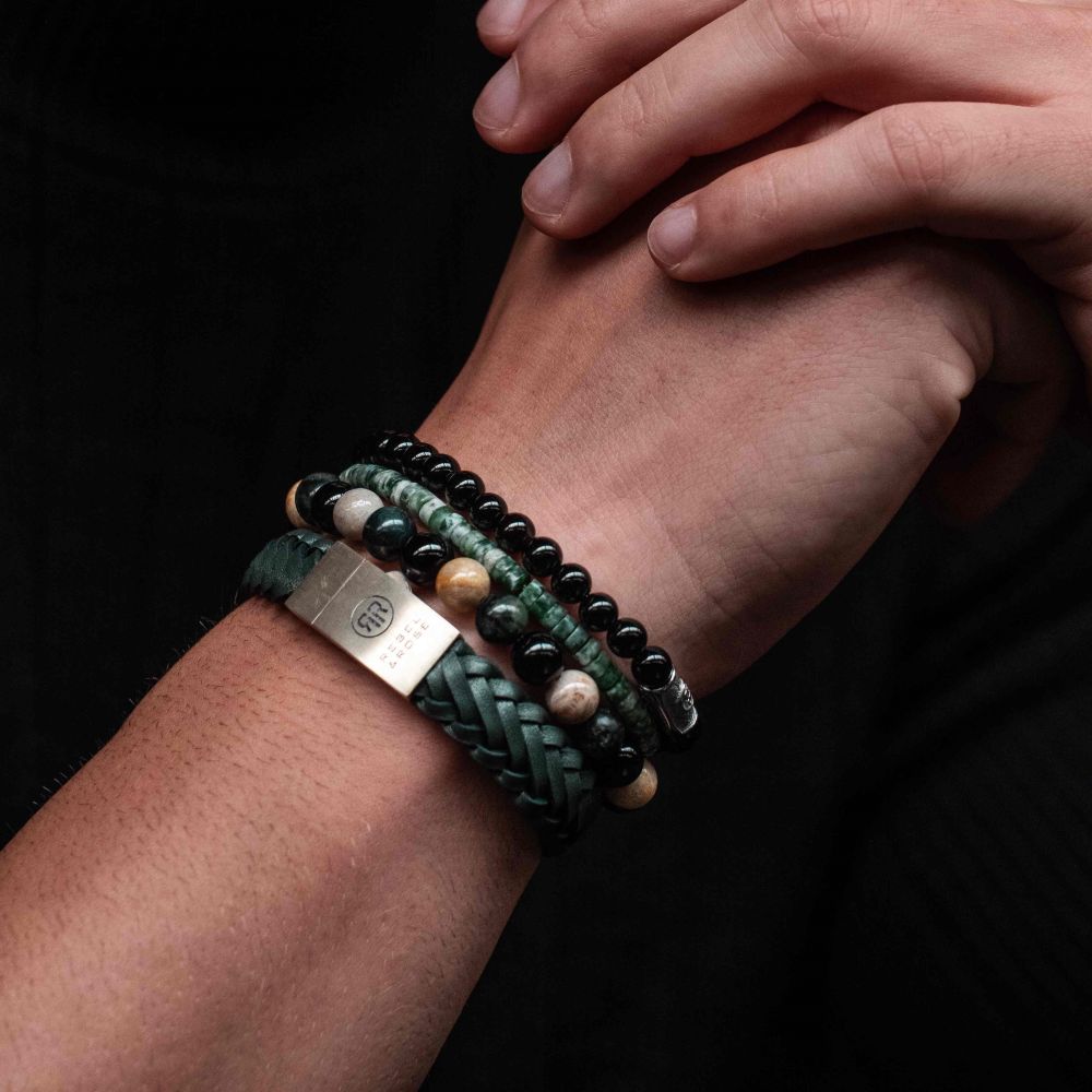 Rebel and Rose Autumn Storm 8mm Bracelet-PEROZ Accessories