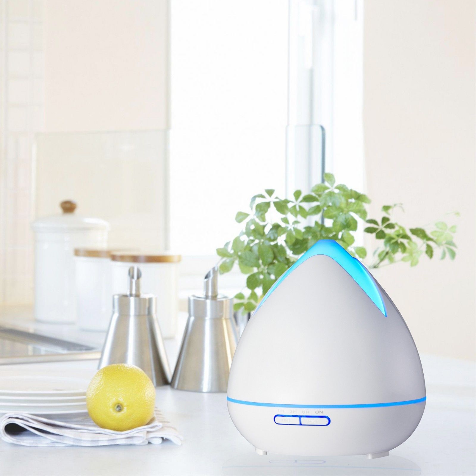 Essential Oils Ultrasonic Aromatherapy Diffuser Air Humidifier Purify 400ML-Home Fragrances-PEROZ Accessories