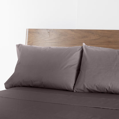 Renee Taylor 1500 Thread Count Pure Soft Cotton Blend Flat &amp; Fitted Sheet Set-Bed Linen-PEROZ Accessories