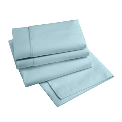 Renee Taylor 1500 Thread Count Pure Soft Cotton Blend Flat &amp; Fitted Sheet Set-Bed Linen-PEROZ Accessories