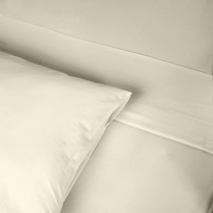 Renee Taylor 1500 Thread Count Pure Soft Cotton Blend Flat &amp; Fitted Sheet Set-Bed Linen-PEROZ Accessories
