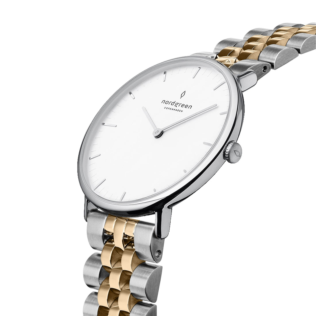 Nordgreen Native 28mm Two Tone Bracelet Watch-PEROZ Accessories