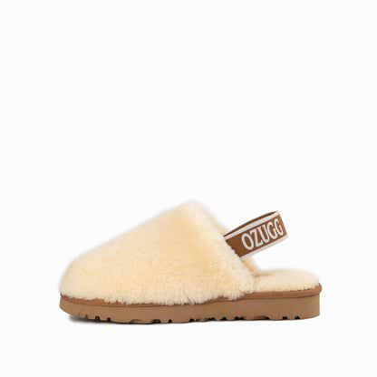 Ugg Autumn Fluff Slide (Elastic Backstrap)-Slides-PEROZ Accessories