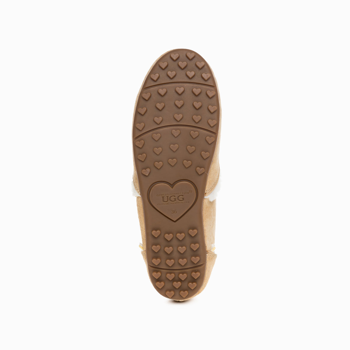 Ugg Eva Love Heart Loafer-Loafers &amp; Moccasins-PEROZ Accessories