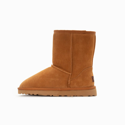 Ugg Boots Genuine Australian Sheepskin Unisex Short Classic Suede-Boots-PEROZ Accessories