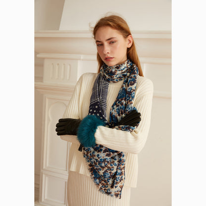 Ugg Gianna Touch Screen Fur Glove-Gloves-PEROZ Accessories