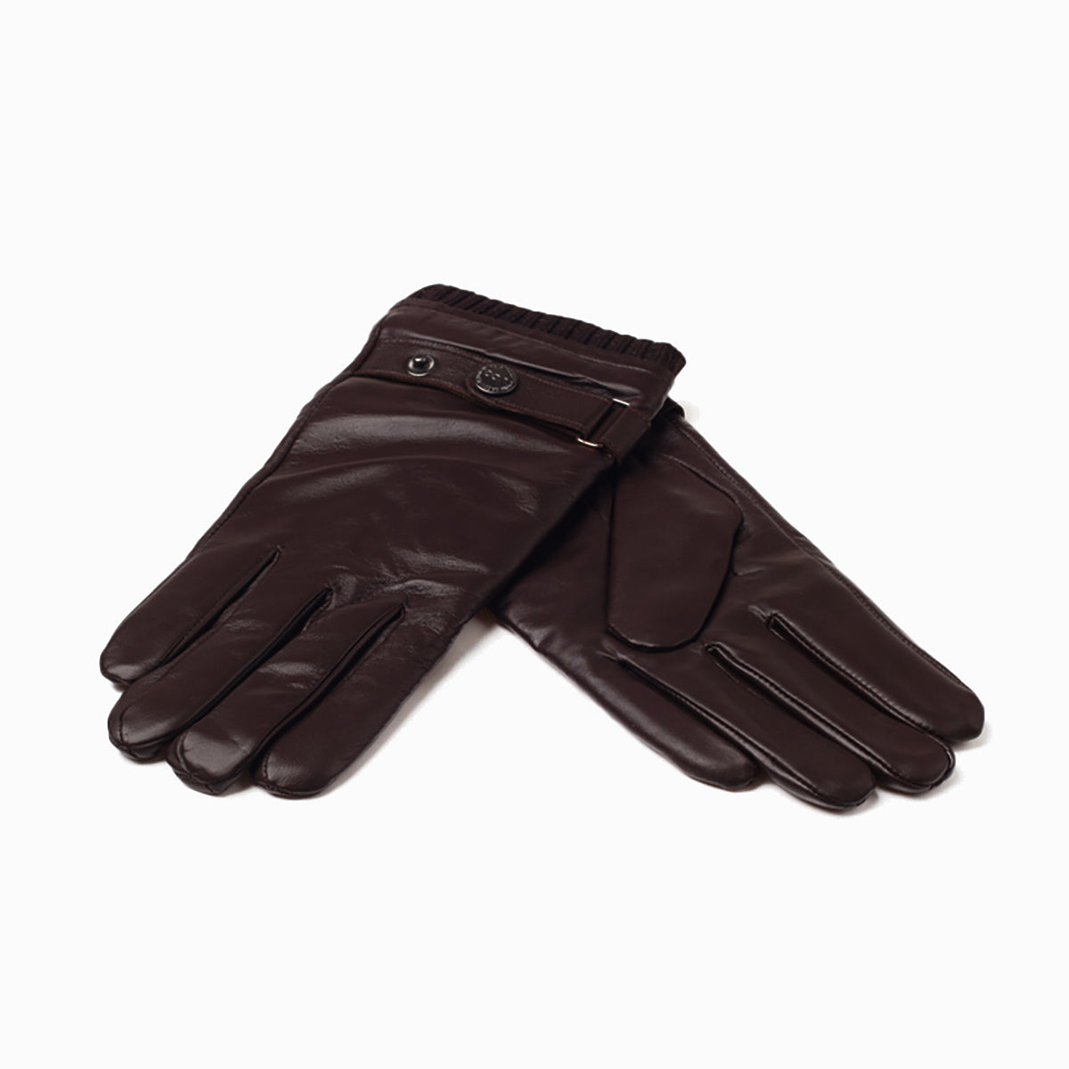 Ugg Mens Silver Stud Tab Glove (Touch Screen)-Gloves-PEROZ Accessories