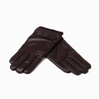Ugg Mens Silver Stud Tab Glove (Touch Screen)-Gloves-PEROZ Accessories