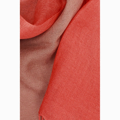 Ugg 100% Merino Wool Tie Dye Scarf Coral and Haze-Scarves-PEROZ Accessories