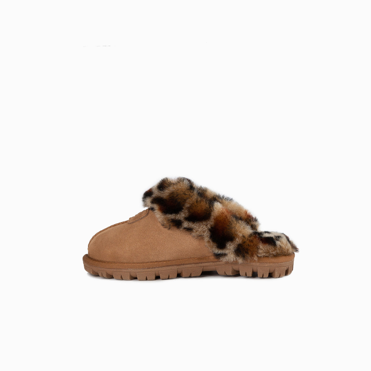 Ugg Kids Coquette Slipper (Leopard Print)(Water Resistant)-Slippers-PEROZ Accessories