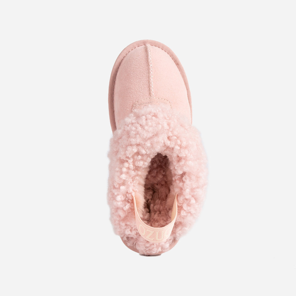 Ugg Coquette Curly Slipper (Elastic Backstrap)-LADIES UGG-PEROZ Accessories