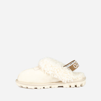 Ugg Coquette Curly Slipper (Elastic Backstrap)-LADIES UGG-PEROZ Accessories
