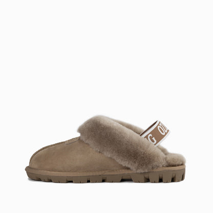 Ugg Coquette Slipper (Elastic Backstrap) (Water Resistant)-Slippers-PEROZ Accessories