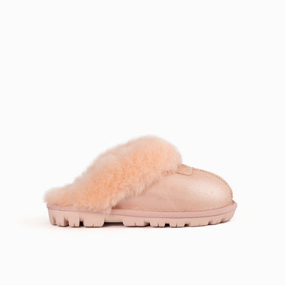 Ugg Coquette Metallic Slipper-Slippers-PEROZ Accessories