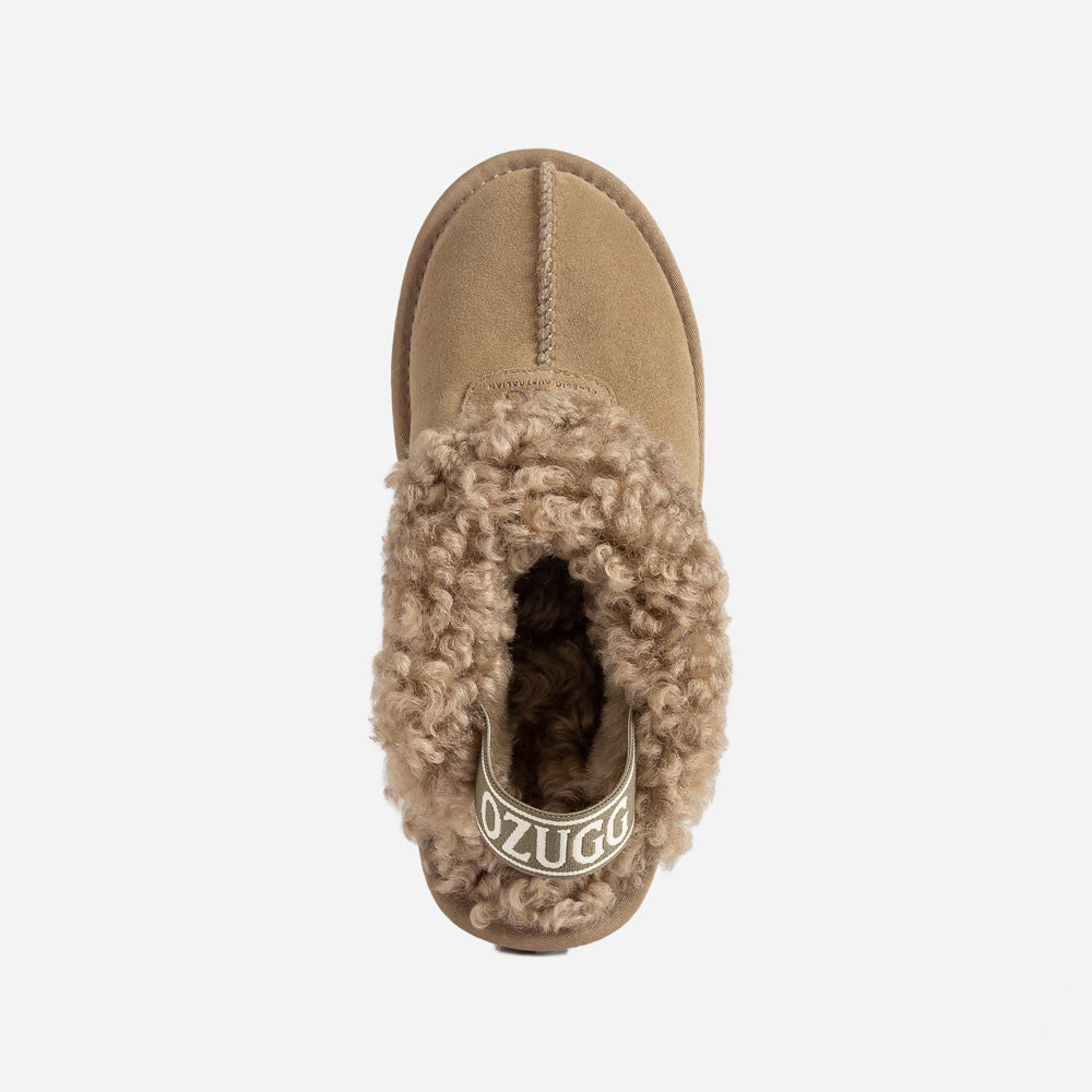Ugg Coquette Curly Slipper (Elastic Backstrap)-LADIES UGG-PEROZ Accessories