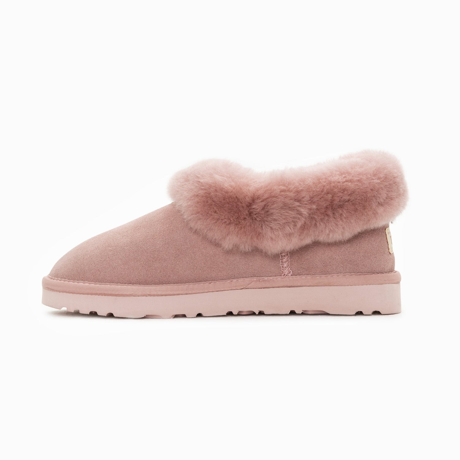 Ugg Slippers Avery Unisex Premium Sheepskin Slippers Suede-Slippers-PEROZ Accessories