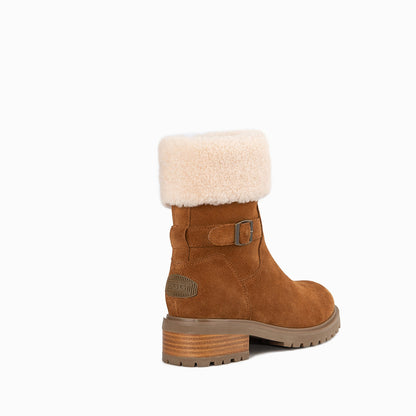 Ugg Violet Ankle Zip Boots-Boots-PEROZ Accessories