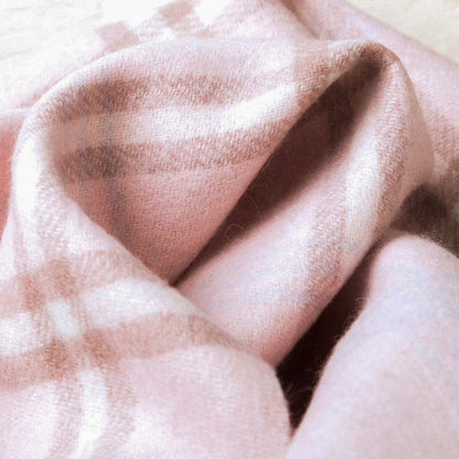 Ugg 100% Australian Merino Wool Reversible Scarf Dust Pink-Scarves-PEROZ Accessories