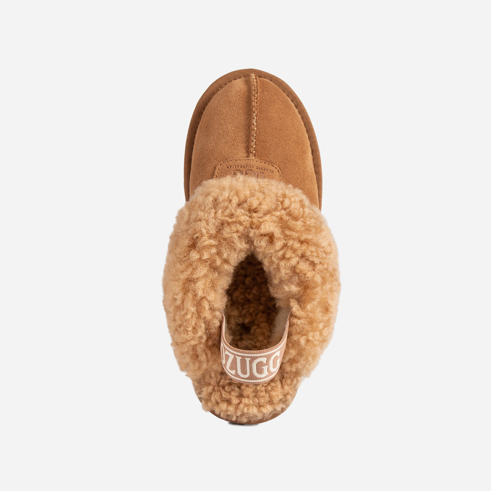 Ugg Coquette Curly Slipper (Elastic Backstrap)-LADIES UGG-PEROZ Accessories