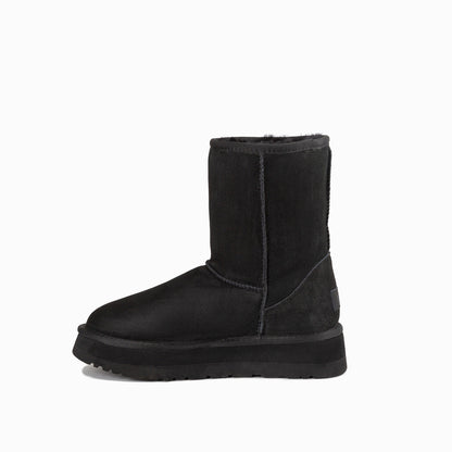 Ugg Classic Platform Short Boots (Water Resistant)-Boots-PEROZ Accessories