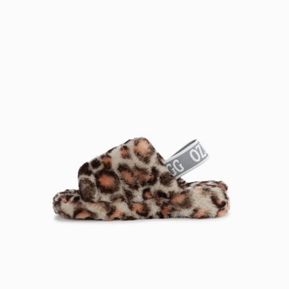 Ugg Kids Brooklyn Fluff Slide-Slides-PEROZ Accessories