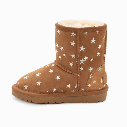 Ugg Kids Classic Stars Boots With Stars Print-Kid Boots-PEROZ Accessories