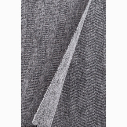 Ugg Cashmere &amp; Wool Scarf Grey-Scarves-PEROZ Accessories