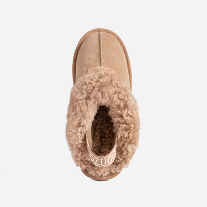 Ugg Coquette Curly Slipper (Elastic Backstrap)-LADIES UGG-PEROZ Accessories