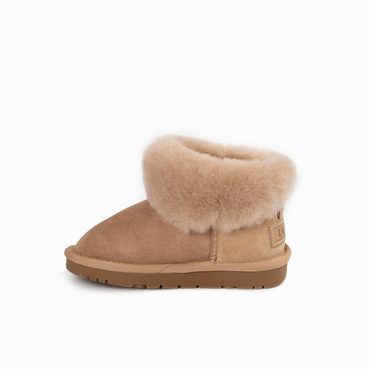 Ugg Kids Classic Fluff Mini Boots ( Water Resistant)-Kid Boots-PEROZ Accessories