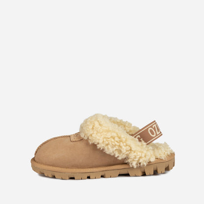 Ugg Coquette Curly Slipper (Elastic Backstrap)-LADIES UGG-PEROZ Accessories