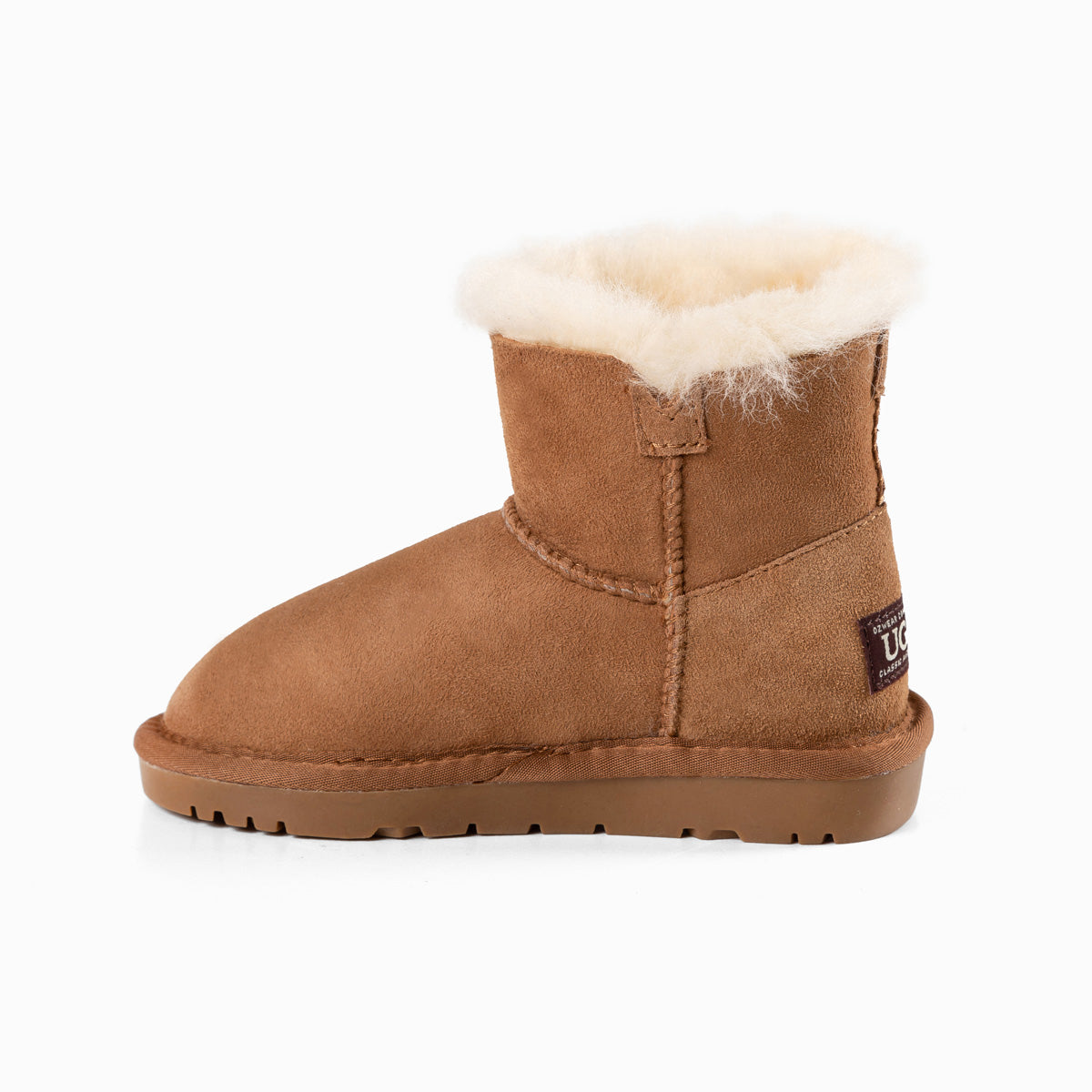 Ugg Kids Mini Button Boots (Water Resistant)-Kid Boots-PEROZ Accessories