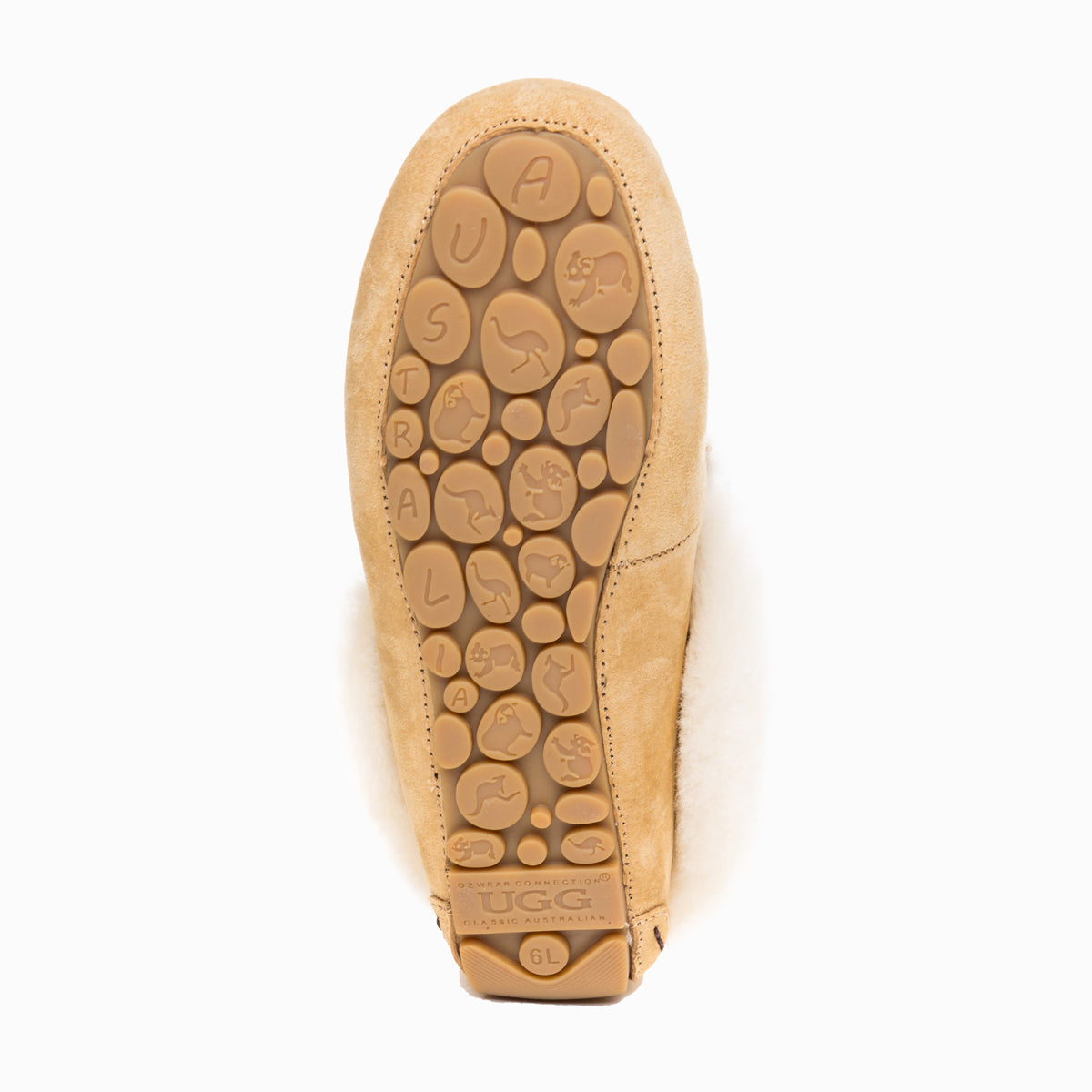 Ugg Jacee Collar Moccasin (Inner Wedge)-Loafers &amp; Moccasins-PEROZ Accessories