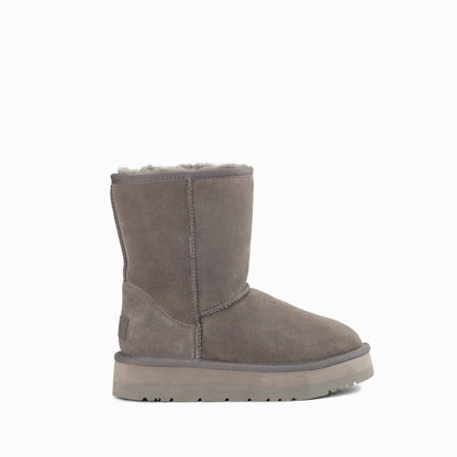 Ugg Classic Platform Short Boots (Water Resistant)-Boots-PEROZ Accessories