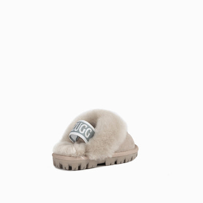 Ugg Kids Coquette Slipper (Elastic Backstrap)( Water Resistant)-Slippers-PEROZ Accessories