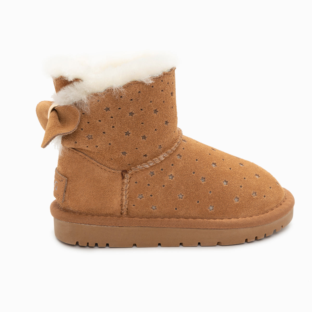 Ugg Kids Mini Bailey Bow Starry Boots-Kid Boots-PEROZ Accessories