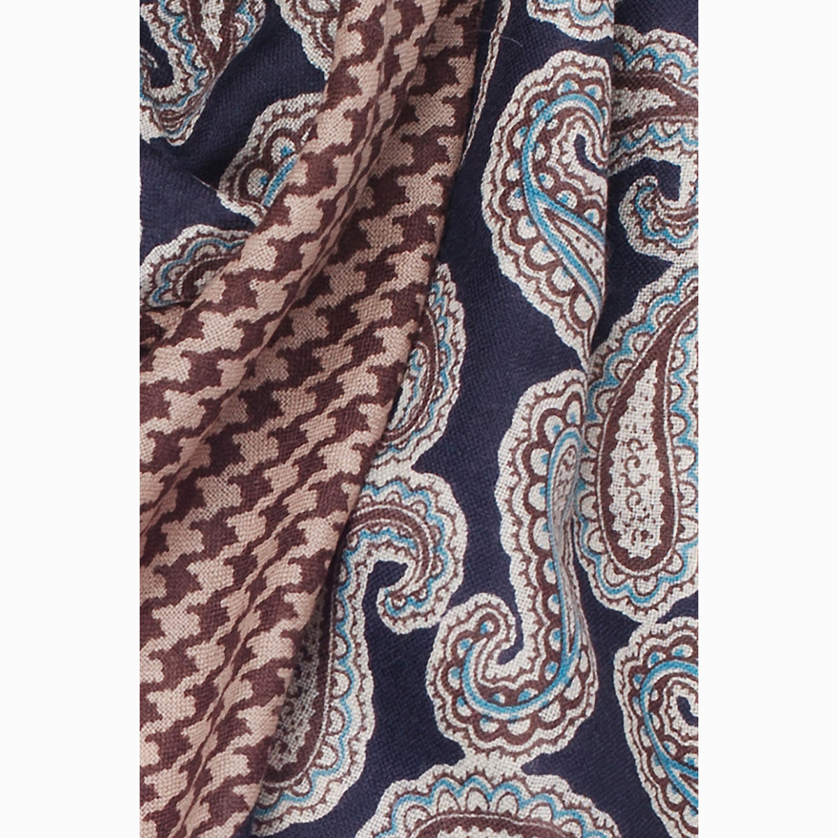 Ugg 100% Australian Merino Wool Scarf Ming Blue-Scarves-PEROZ Accessories