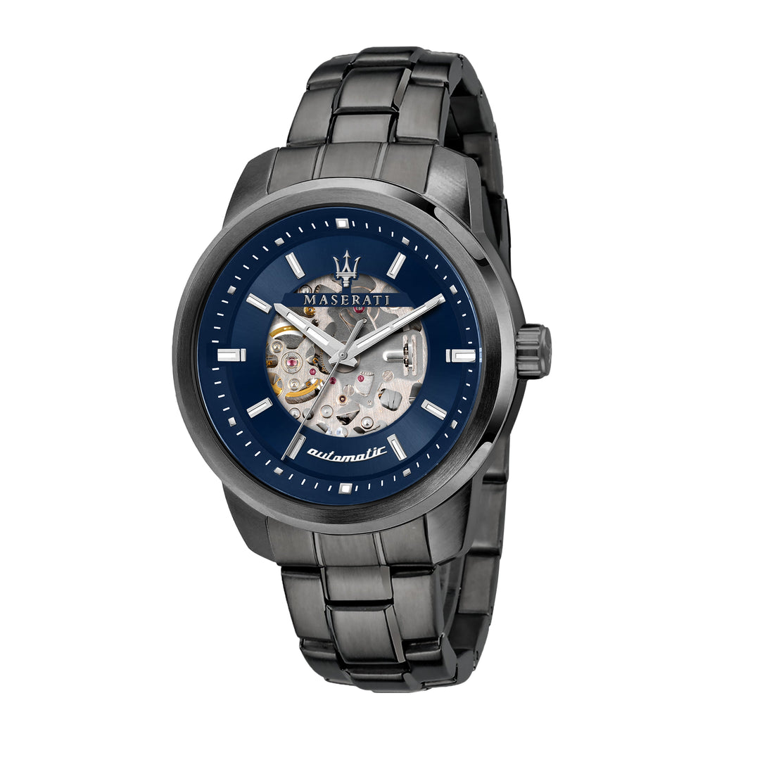 Maserati Sucesso 44mm Grey Stainless Steel Watch-PEROZ Accessories