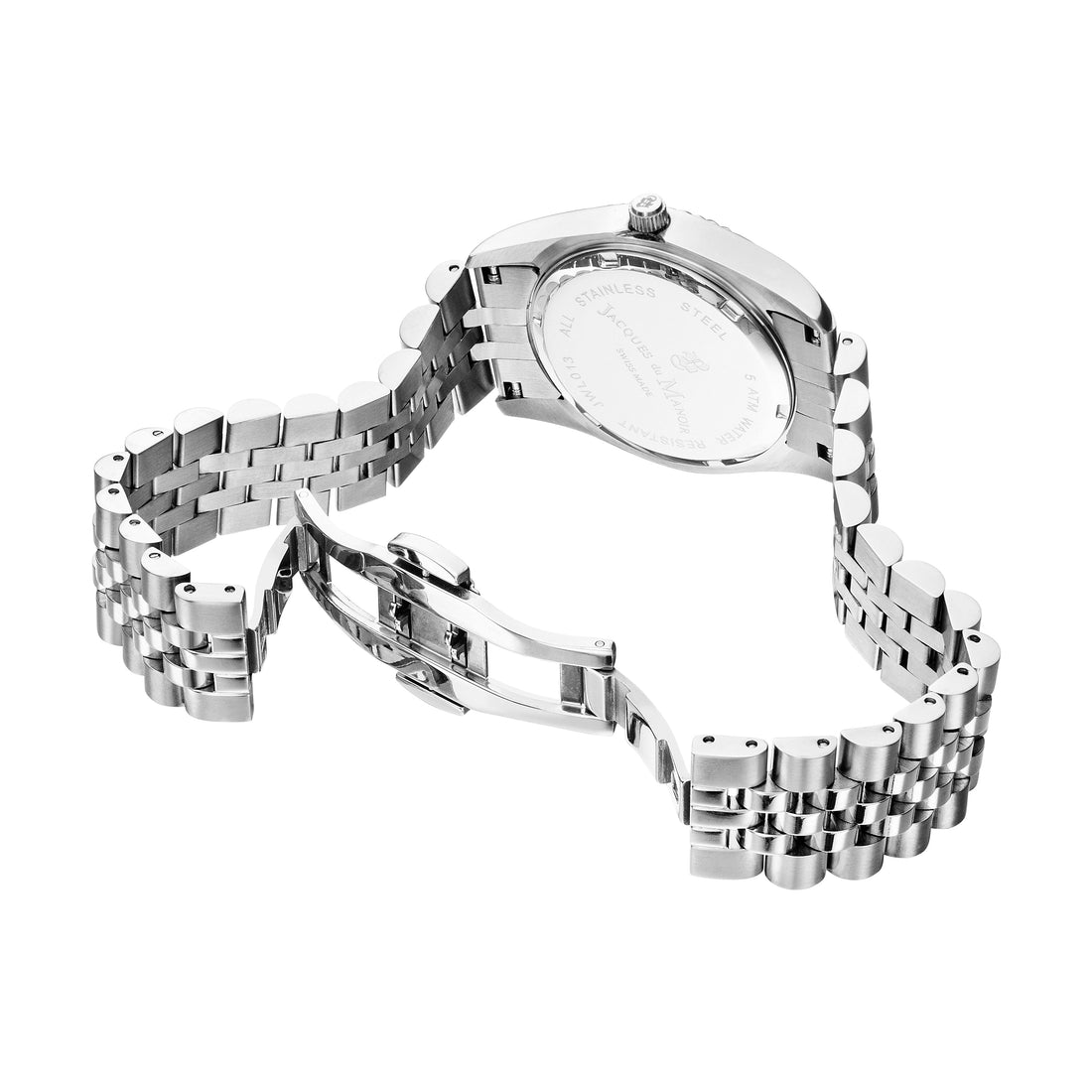 Jacques Du Manoir Swiss Inspiration Passion Stainless Steel Watch-PEROZ Accessories