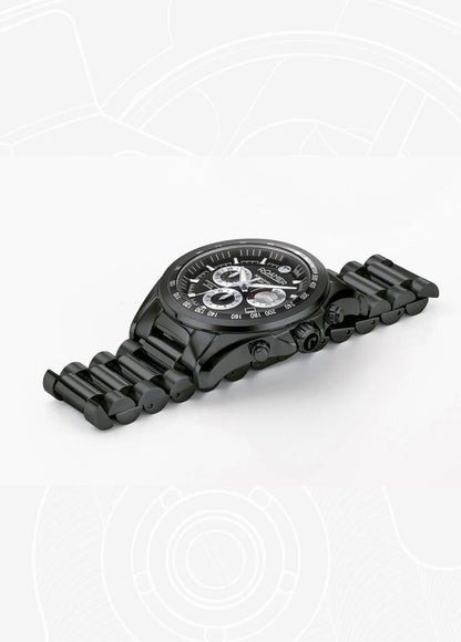 Roamer Rockshell Mark III Chrono Black Watch-PEROZ Accessories