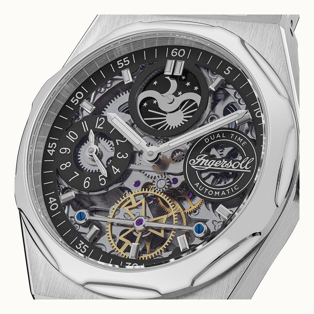 Ingersoll The Broadway Silver Watch-PEROZ Accessories