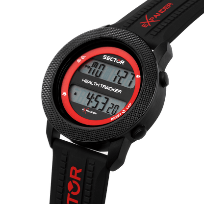 Sector EX-17 Black Digital Watch-PEROZ Accessories