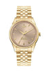 Vivienne Westwood Seymore Pink Dial Gold Strap Watch-PEROZ Accessories