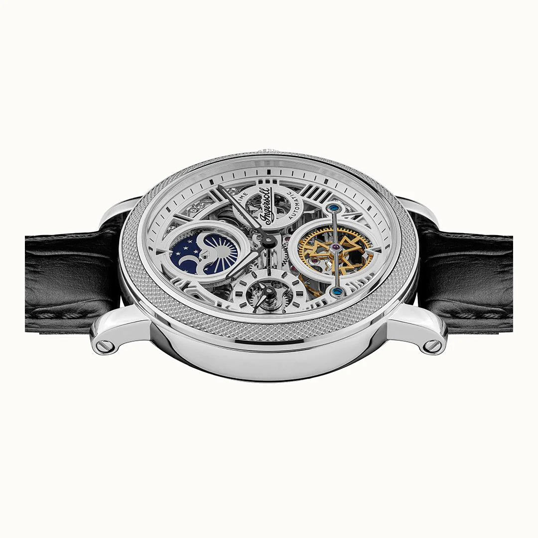 Ingersoll The Row Silver Watch-PEROZ Accessories