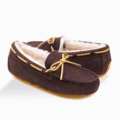 Ugg Romy Ladies Moccasin (Inner Wedge)-Loafers &amp; Moccasins-PEROZ Accessories