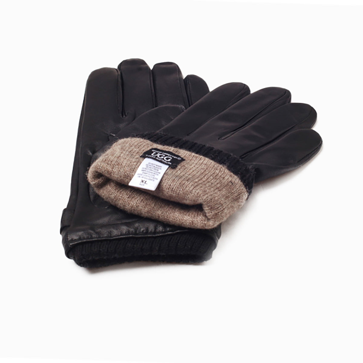 Ugg Mens Silver Stud Tab Glove (Touch Screen)-Gloves-PEROZ Accessories